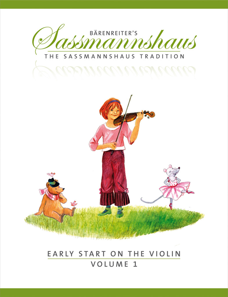 Sassmannshaus - Early Start on the Violin, Vol. 1 (with Chinese Text) - Violin Method