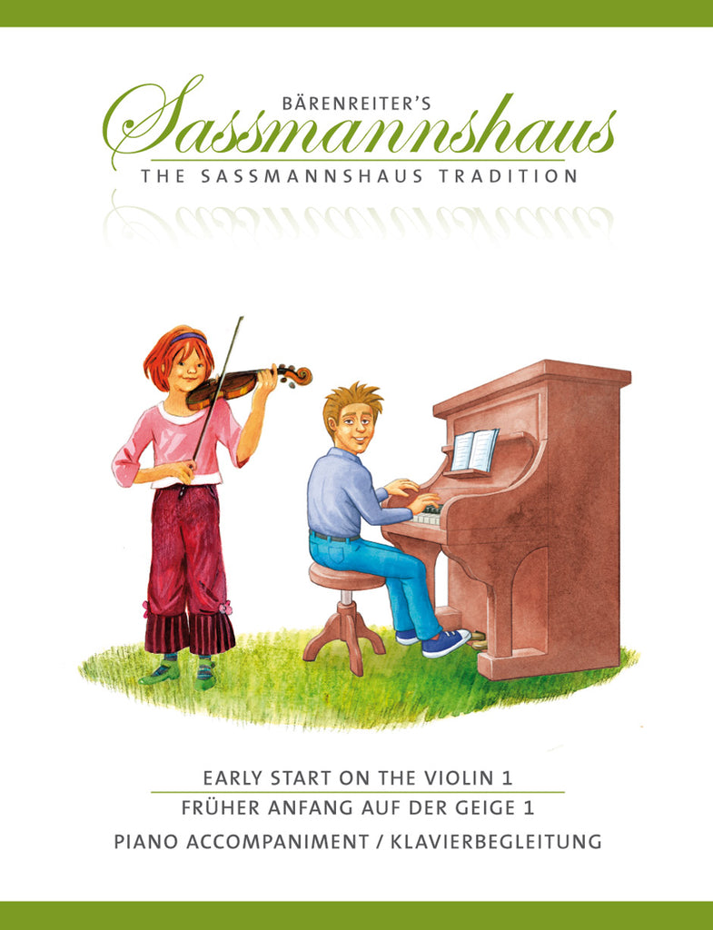 Sassmannshaus - Early Start on the Violin 1 - Piano Accompaniment