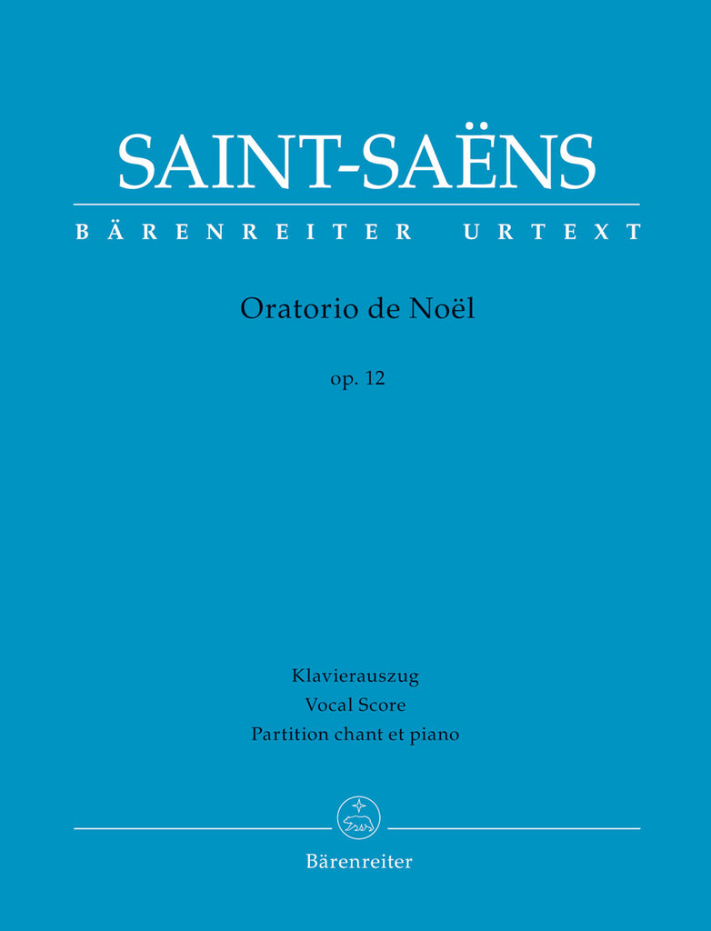 Saint-Saens - Oratorio de Noel, Op. 12 - Vocal Score