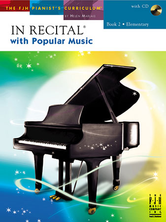 Marlais - In Recital: Popular, Book 2 (w/CD) - Piano Method