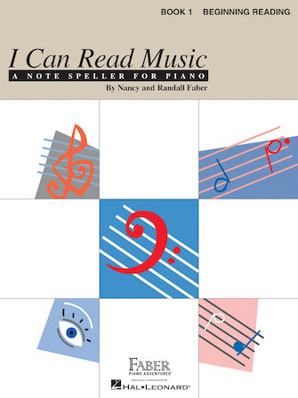 Piano Adventures: I Can Read Music, Level 1 - Piano Method