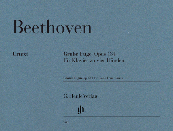 Beethoven - Grand Fugue, Op. 134 - Piano, 4 Hands
