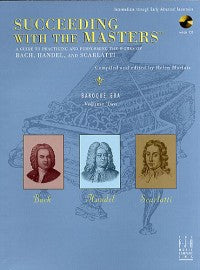 Marlais - Succeeding With the Masters (Early to Baroque Era): Volume 2 (w/CD) - Piano Method
