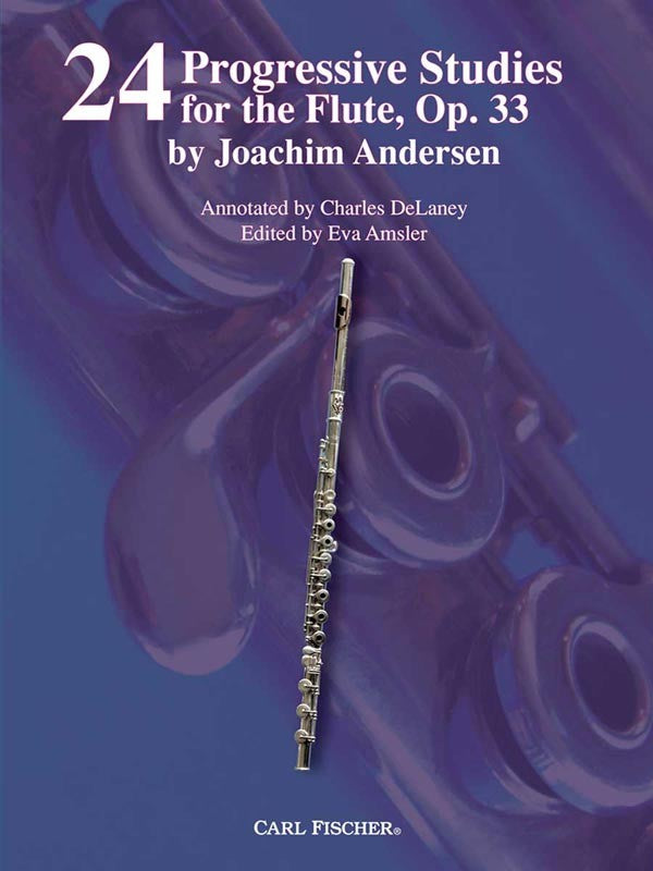 Andersen – 24 Progressive Studies for The Flute, Op. 33 – Flute Method
