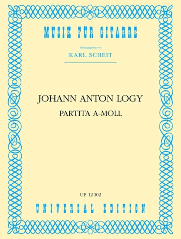 Logy, ed. Scheit - Partita in A Minor - Guitar Solo