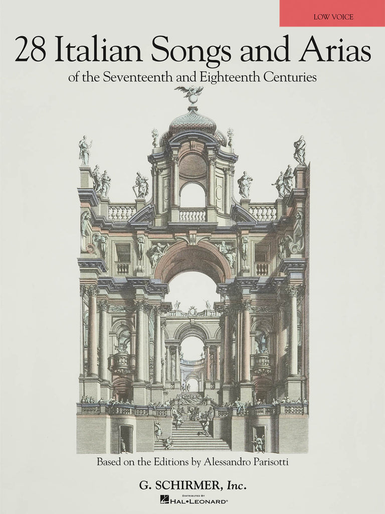 Various – 28 Italian Songs and Arias of the 17th and 18th Centuries – Low Voice and Piano
