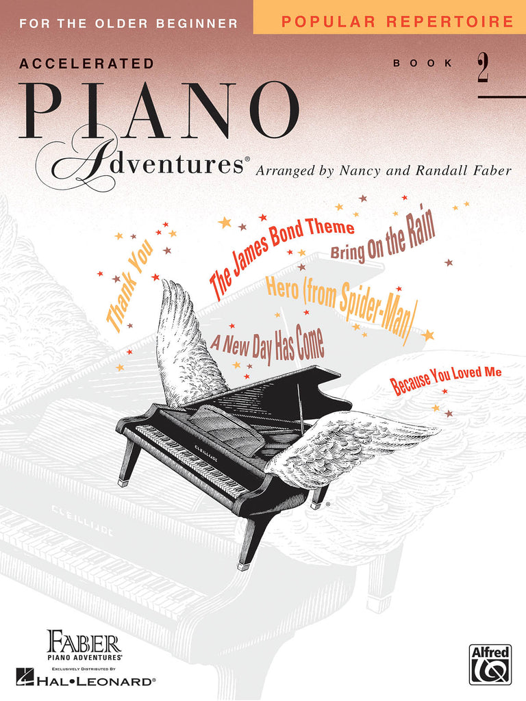 Accelerated Piano Adventures for the Older Beginner: Popular Repertoire Book 2 – Piano Method
