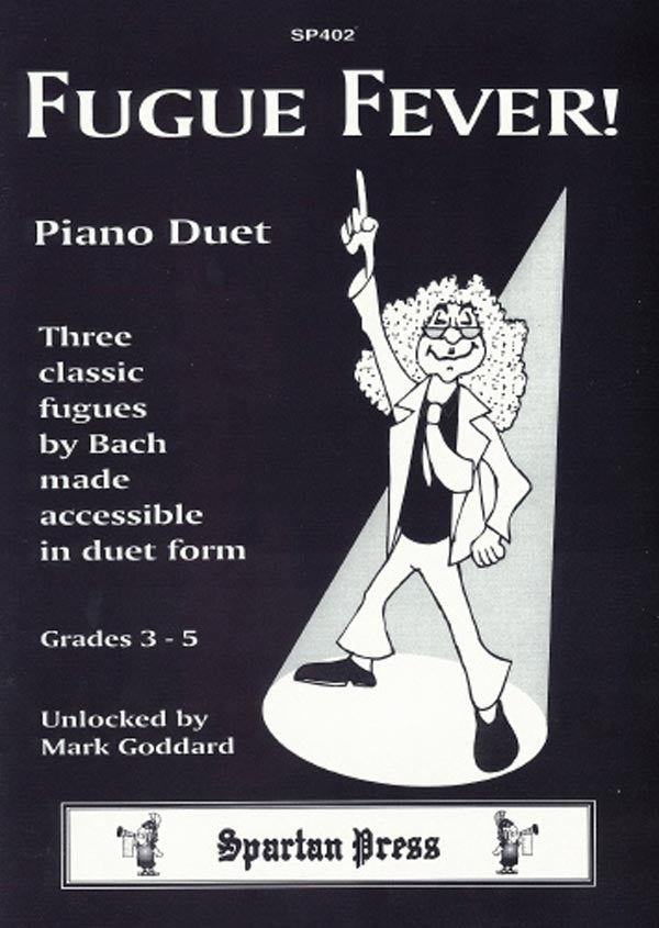 Bach, arr. Goddard – Fugue Fever! – Piano, 4 Hands