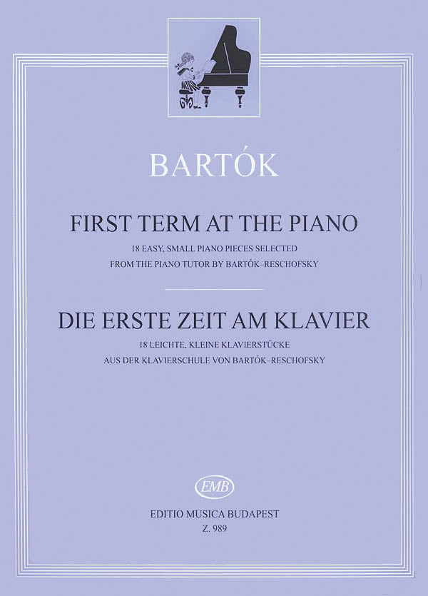 Bartok – First Term at the Piano – Piano