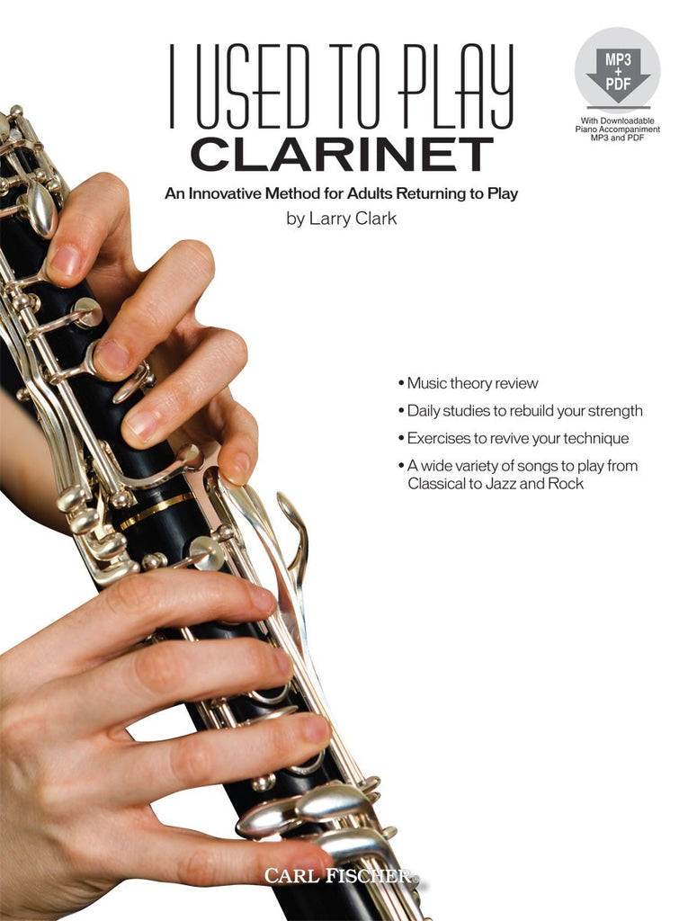 Clark – I Used to Play Clarinet (w/CD) – Clarinet Method