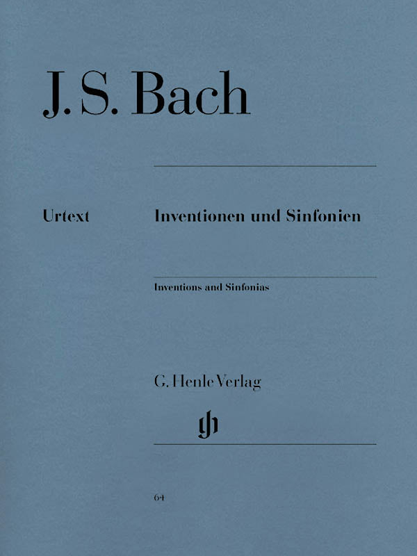 Bach – Inventions and Sinfonias, BWV 772-801 – Piano