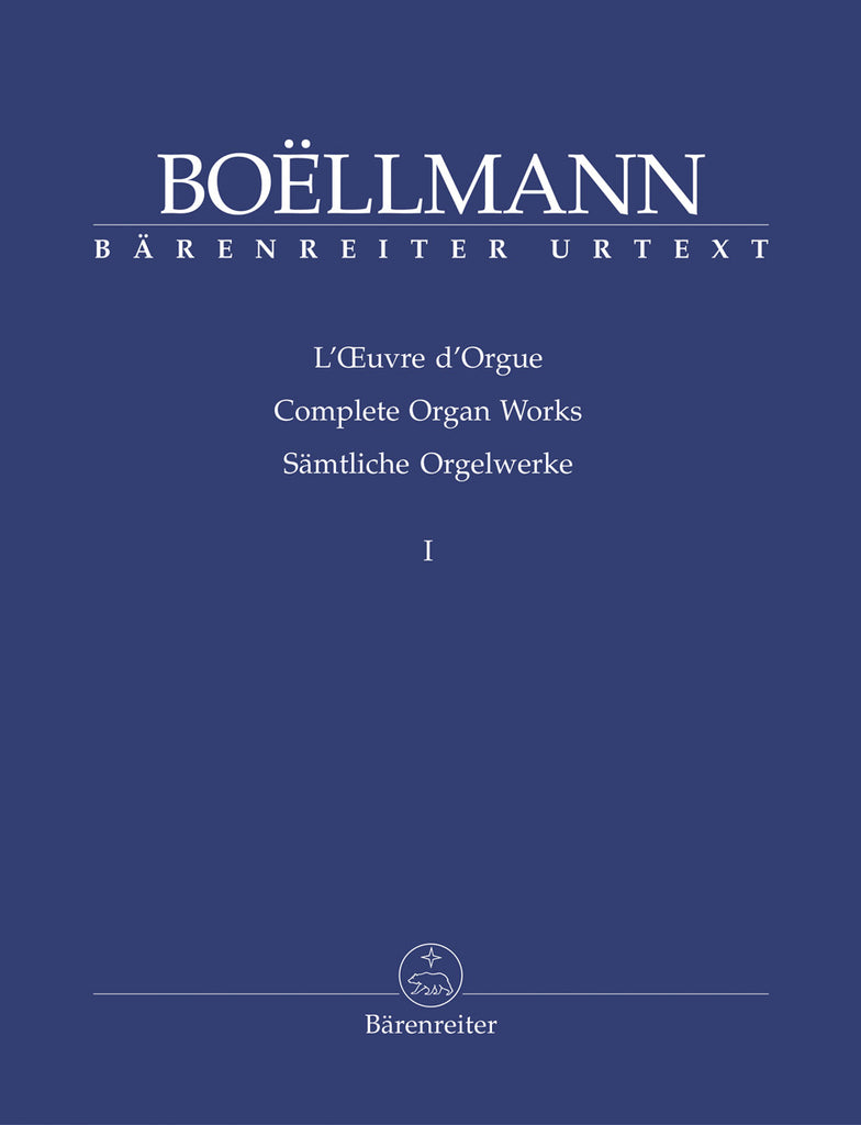 Boellmann - Complete Organ Works, Vol. 1 - Organ