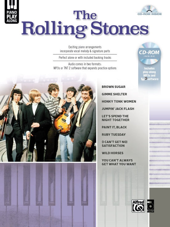 The Rolling Stones – The Rolling Stones (w/CD) – Piano, Vocal, Guitar