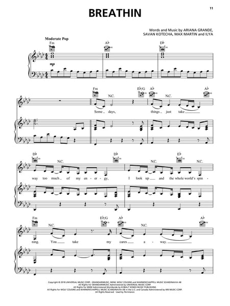 Various - Chart Hits of 2018-2019: 18 Hot Singles - Piano, Vocal, Guitar