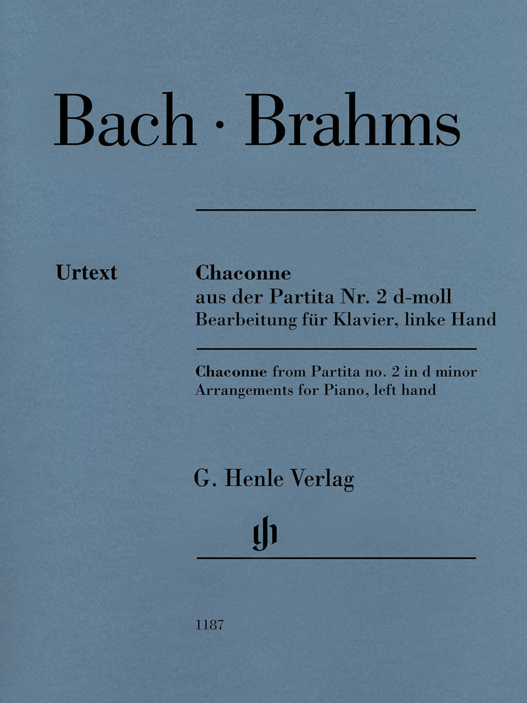 Bach, arr. Brahms – Chaconne (from Partita No. 2 in D Minor) – Piano