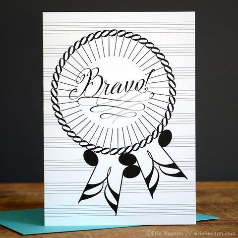 Bravo! Award Ribbon Card