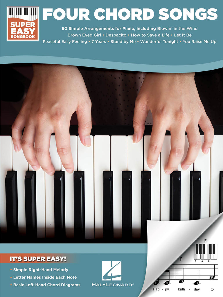 Various – Four Chord Songs – Easy Piano