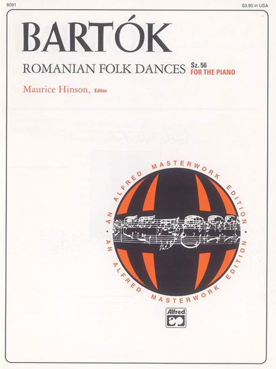 Bartok, ed. Hinson – Romanian Folk Dances, Sz. 56 – Piano