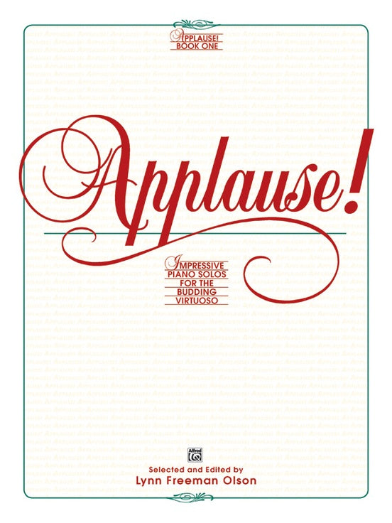 Olson - Applause! Book 1 - Piano Anthology