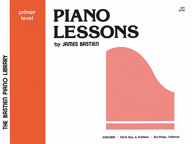 Bastien - Piano Lessons: Primer Level - Piano Method