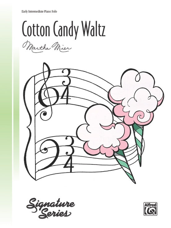Mier - Cotton Candy Waltz - Easy Piano Single Sheet