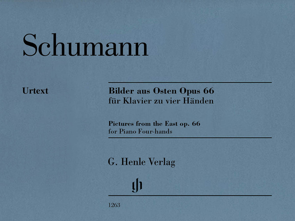Schumann - Pictures from the East, Op. 66 - Piano, 4 Hands