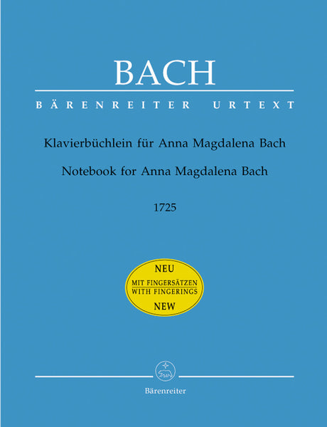 Bach – Notebook for Anna Magdalena Bach – Piano