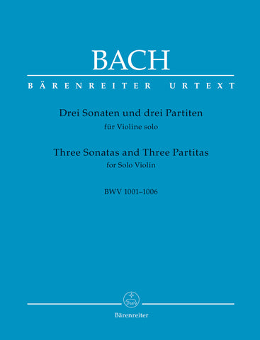 Bach - Three Sonatas and Three Partitas for Solo Violin BWV 1001-1006 - Violin Solo
