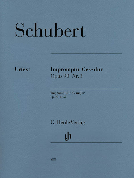 Schubert, ed. Gieseking – Impromptu in Gb Major, Op. 90/3 D. 899 – Piano