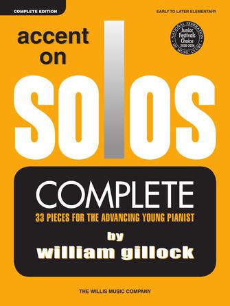 Gillock - Accent on Solos, Complete - Piano Method