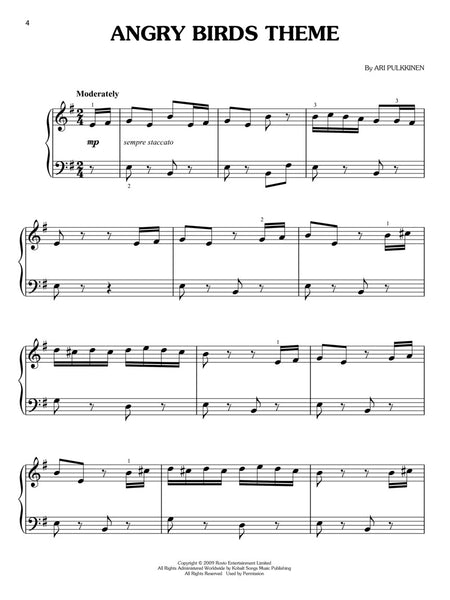 Various – The Greatest Video Game Music – Easy Piano