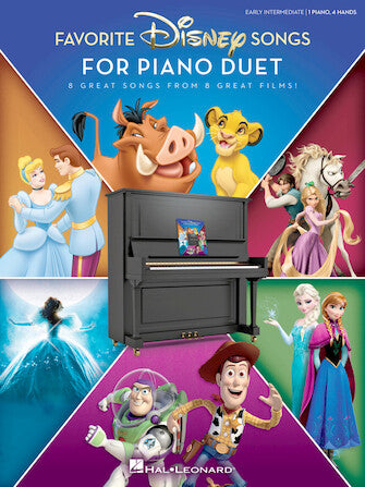 Various - Favorite Disney Songs for Piano Duet - Early Intermediate Piano