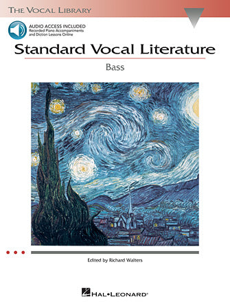Various - Standard Vocal Literature: An Introduction to Repertoire - Bass Collection