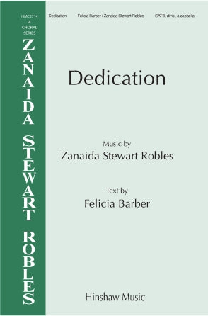 Robles - Dedication - SATB A Cappella