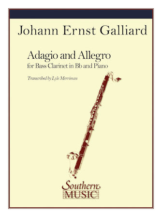 Galliard - Adagio and Allegro - Bass Clarinet