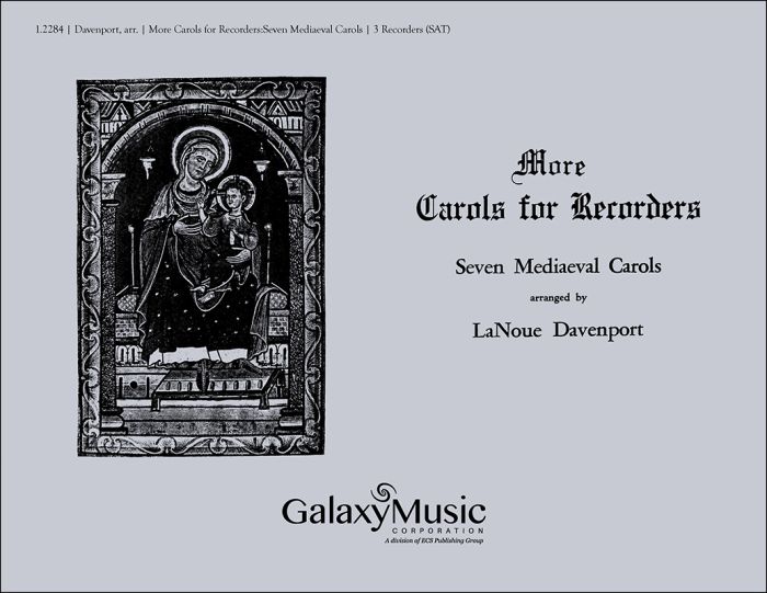 Davenport - More Carols for Recorders - Recorder Trio