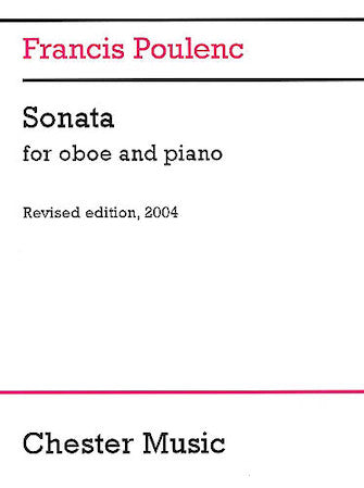 Poulenc - Sonata for Oboe and Piano Revised edition, 2004 - Oboe and Piano