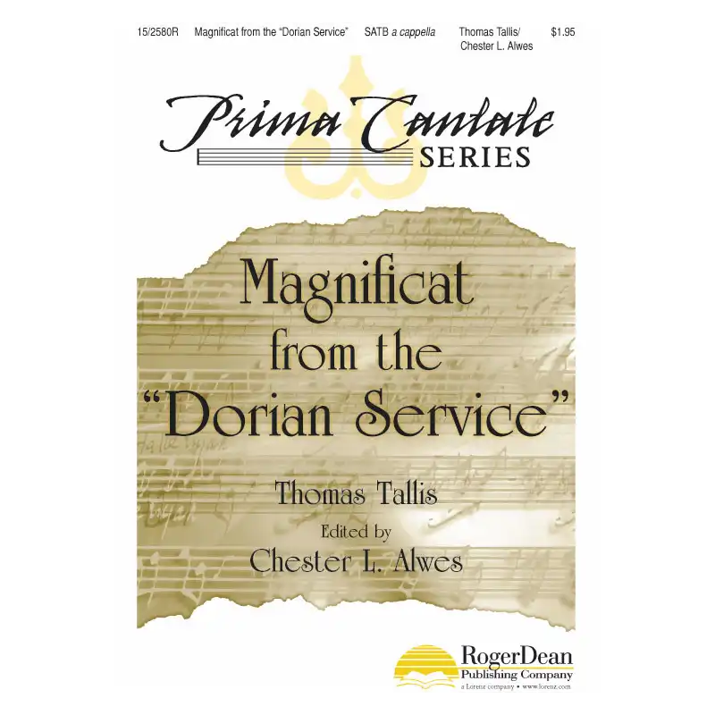 Tallis - Magnificat from the Dorian Service - SATB A Cappella