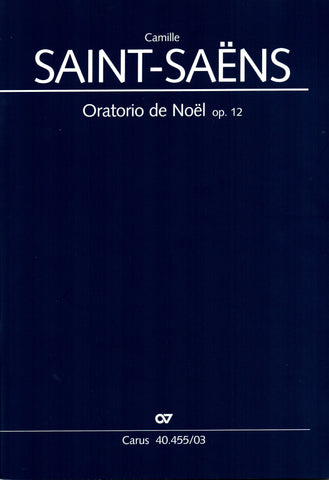 Saint-Saens - Oratorio de Noel, Op. 12 - Vocal Score