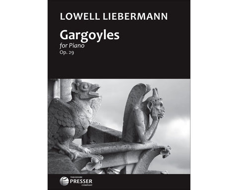 Liebermann - Gargoyles for Piano, Op. 29 - Piano