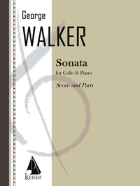 Walker - Sonata for Cello and Piano - Score and Parts