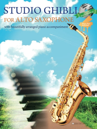 Various - Studio Ghibli for Saxophone (w/CD) - Saxophone and Piano