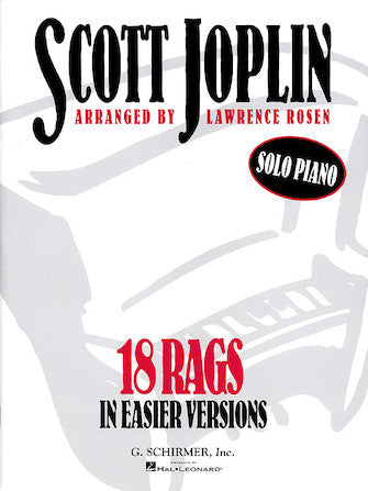 Joplin, Rosen, arr. - 18 Rags in Easier Versions - Easy Piano Collection