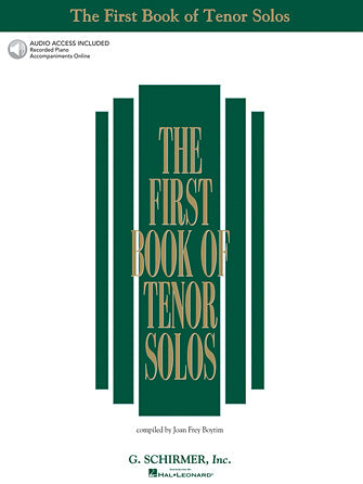 Various - The First Book of Tenor Solos - Vocal Anthology