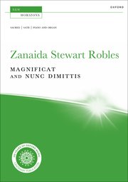 Robles - Magnificat and Nunc Dimittis - SATB with Organ and Piano