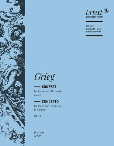 Grieg, ed. Heinemann - Piano Concerto in A minor, Op. 16 - Full Score