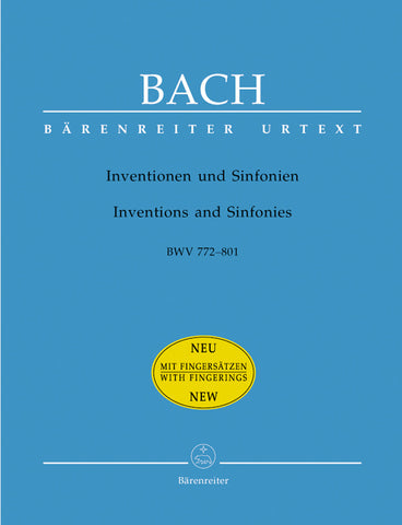 Bach – Inventions and Sinfonias, BWV 772-801 – Piano