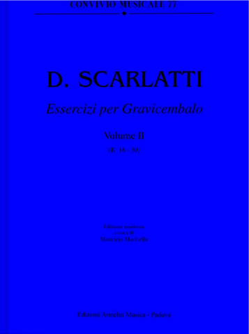 Scarlatti - 30 Essercizi per Gravicembalo, Vol. 2 (K 16-30) - Harpsichord