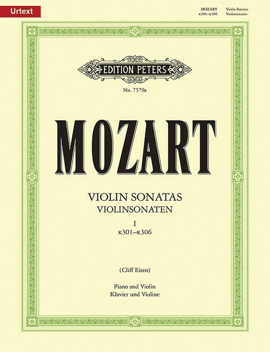 Mozart - Violin Sonatas, Vol. 1, KV 301-306 - Violin and PIano