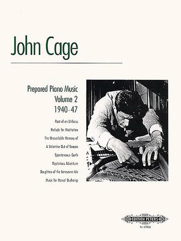 Cage – Prepared Piano Music 1940-47, Vol. 2 – Piano